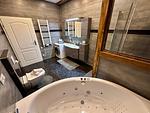 Mila Lodge Luxus Ferienhaus - Ferienhaus MILA - mit Pool, Sauna, Whirlwanne, 5000qm Privatgelände und Bolzplatz - Top-Hundeurlaub