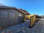 Garten - Ferienhaus Am Dorfteich 16a OG in Wenningstedt - Top-Hundeurlaub