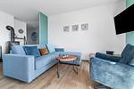 Wohnzimmer - Ferienwohnung Baltic Pearl Olpenitz - Top-Hundeurlaub