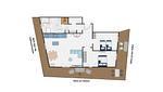 Grundriss - Ferienwohnung Baltic Pearl Olpenitz - Top-Hundeurlaub