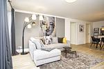 Wohnzimmer - FeWo 07 Relaxen in Lauterbach - Top-Hundeurlaub