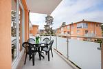 Balkon - Ferienwohnung Strandblick 4 - Top-Hundeurlaub