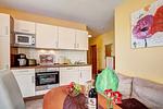 Küche / Küchenzeile - Ferienwohnung Strandblick 4 - Top-Hundeurlaub