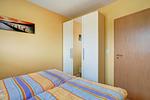 Schlafzimmer - Ferienwohnung Strandblick 4 - Top-Hundeurlaub