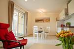 Wohnzimmer - Kavelweg 33a Villa Arielle Wohnung 2 - Top-Hundeurlaub