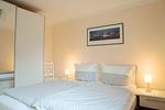 Schlafzimmer - Kavelweg 33a Villa Arielle Wohnung 2 - Top-Hundeurlaub