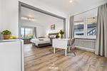 Küche / Küchenzeile - Apartment 21 Kappeln - Top-Hundeurlaub