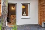 Fassade / Eingang - Ferienwohnung "Huus Molen" - Top-Hundeurlaub