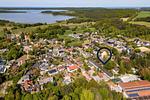 Vogelperspektive - Ferienwohnung "Huus Molen" - Top-Hundeurlaub