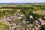 Vogelperspektive - Ferienwohnung "Huus Molen" - Top-Hundeurlaub