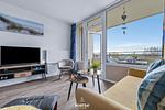 Wohnzimmer - Ferienwohnung Sydvind 8408 Marina Wendtorf - Top-Hundeurlaub
