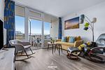Wohnzimmer - Ferienwohnung Sydvind 8408 Marina Wendtorf - Top-Hundeurlaub