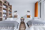 Bett - Ferienwohnung Sydvind 8408 Marina Wendtorf - Top-Hundeurlaub