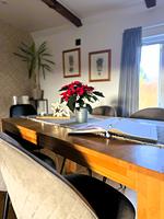 Küchenbereich im Ferienhaus Liten Päronträdgård mit gemütlicher Atmosphäre - Liten Päronträdgård - Top-Hundeurlaub