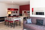 Wohnzimmer - Apartment Seeperle - Top-Hundeurlaub