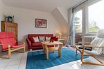 Wohnzimmer - Ankerplatz Heideweg Whg. 4 - Top-Hundeurlaub