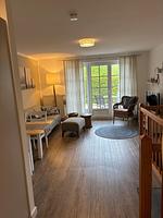 Wohnzimmer - Haus 3b Wohnung 3 - Top-Hundeurlaub