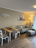 Wohnzimmer - Haus 3b Wohnung 3 - Top-Hundeurlaub