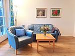 Wohnzimmer - Haus 7 Wohnung 3 - Top-Hundeurlaub
