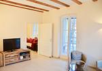 Wohnzimmer - Haus Dünenstrasse 19 - Top-Hundeurlaub