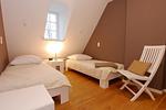 Schlafzimmer - Haus Dünenstrasse 19 - Top-Hundeurlaub