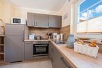 Küche / Küchenzeile - Hafenstrasse 22 Wohnung 2 Muschelsucher - Top-Hundeurlaub