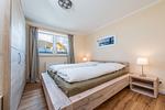 Schlafzimmer - Hafenstrasse 22 Wohnung 2 Muschelsucher - Top-Hundeurlaub
