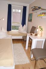Schlafzimmer - Hafenstraße 37  Wohnung 04 - Top-Hundeurlaub