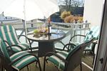 Balkon - Hafenstraße 37  Wohnung 04 - Top-Hundeurlaub