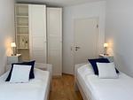 Schlafzimmer - Wiesenstraße 21a Haus Zum Kranich - Top-Hundeurlaub