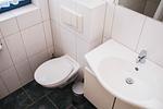 Badezimmer - Wiesenstraße 21a Haus Zum Kranich - Top-Hundeurlaub