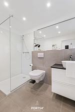 Badezimmer - Ferienwohnung Engelsnest, App. 9 Emmelsbüll - Top-Hundeurlaub