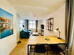 Wohnzimmer - HafenCity App. No 2 / Stralsund - Top-Hundeurlaub