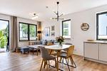 Wohnzimmer - Ferienwohnung Meer & Mehr 15 Parkvillen Carlota und Candela Baabe - Top-Hundeurlaub