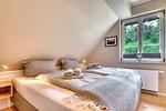 Schlafzimmer - Ferienhaus Inselliebe 02 Feriendorf Klein Stresow Rügen - Top-Hundeurlaub