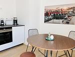 Küche / Küchenzeile - HafenCity App. No 8 / Stralsund - Top-Hundeurlaub