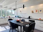 Küche / Küchenzeile - Ferienwohnung FischerLoft im Haus Hiddensee Prora - Top-Hundeurlaub