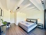 Schlafzimmer - Ferienwohnung FischerLoft im Haus Hiddensee Prora - Top-Hundeurlaub