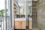 Badezimmer - Ferienwohnung Spa Penthouse in der Villa Amalie Binz - Top-Hundeurlaub