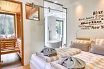 Badezimmer - Ferienwohnung Spa Penthouse in der Villa Amalie Binz - Top-Hundeurlaub