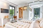 Badezimmer - Ferienwohnung Spa Penthouse in der Villa Amalie Binz - Top-Hundeurlaub