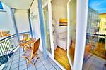 Balkon - Ferienwohnung Binzer Strandgut 36 im Haus Jahreszeiten Binz - Top-Hundeurlaub