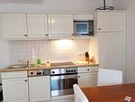 Küche / Küchenzeile - Ferienwohnung Binzer Strandgut 36 im Haus Jahreszeiten Binz - Top-Hundeurlaub