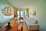 Wohnzimmer - Ferienwohnung Binzer Strandgut 36 im Haus Jahreszeiten Binz - Top-Hundeurlaub