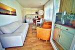Wohnzimmer - Ferienwohnung Binzer Strandgut 36 im Haus Jahreszeiten Binz - Top-Hundeurlaub