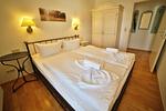 Schlafzimmer - Ferienwohnung Binzer Strandgut 36 im Haus Jahreszeiten Binz - Top-Hundeurlaub