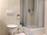 Badezimmer - Ferienwohnung Binzer Strandgut 36 im Haus Jahreszeiten Binz - Top-Hundeurlaub