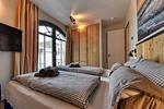 Schlafzimmer - Ferienwohnung Treibholz in der Villa Martha Binz - Top-Hundeurlaub