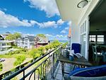 Balkon - Ferienwohnung Binzer Seeblick 35 Haus Jahreszeiten Binz - Top-Hundeurlaub