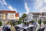 Terrasse - Ferienwohnung Horizonte-Loft 4 in der Villa Martha Binz - Top-Hundeurlaub